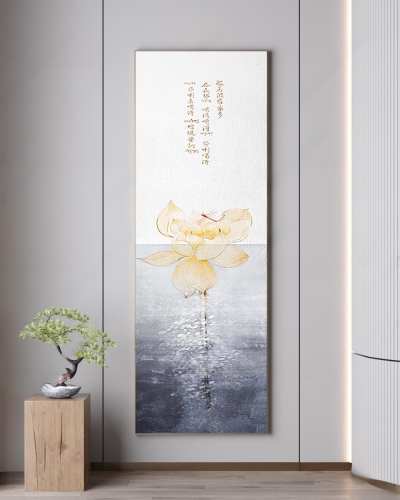 新中式挂画3D模型下载